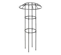 Trellis dell'ombrello - Supporto verticale antiruggine in ferro rivestito in PP da 63 pollici | Torre gabbia decorativa per vino, rosa, clematide, dragoncello, cucumber e gelsomino