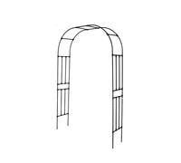 Trellis for piante rampicanti da esterno resistente, grande Trellis decorativo in metallo nero for esterni, for patio da giardino, cortile(1.8x2.4x0.4m)