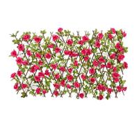 Trellis Panels | Griglia protetta dai raggi UV con foglie artificiali | Patio Privacy Hedge | Divisore da parete | siepi di legno e foglie di artificiali per decorazione da giardino