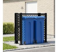 Trellis per Cestino Antracite 123 x 47 x 114 cm PP