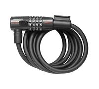 Trelock 2231263291 - Lucchetto a spirale con combinazione numerica, unisex, 180 cm, colore: Nero