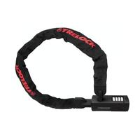TRELOCK BC 480 Code Lucchetto a catena - Lunghezza 110 cm - Catena 7,5 mm - Livello di sicurezza 12 - Codice regolabile liberamente