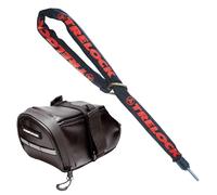 Trelock Borsa da sella ZR 355/ZR 455 per lucchetto a catena Nero