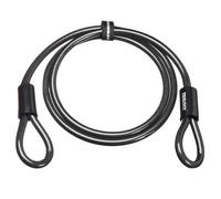 Trelock Cavo in Acciaio con Occhielli ZS150 Nero D10X1500 mm