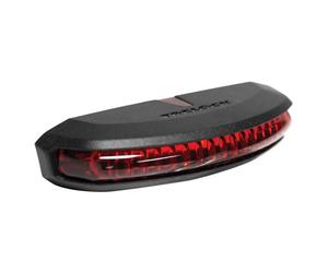 Trelock Fanale Posteriore Cob Line Led Dinamo Red / Black