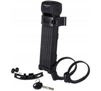 TRELOCK FS 380 TRIGOA Lucchetto Pieghevole 85 cm a Telaio Monta un Supporto X...