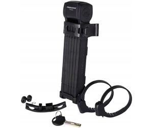 TRELOCK FS 380 TRIGOA Lucchetto Pieghevole 85 cm a Telaio Monta un Supporto X...