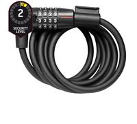 Trelock Sk 210 Cable Lock Nero 10 x 1800 mm Black