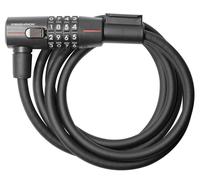 Trelock Lucchetto con cavo a spirale a combinazione numerica Code