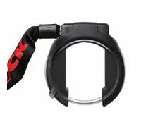 TRELOCK Lucchetto telaio RS 453 Balloon AZ+ catena da infilare ZR 355 100/6 con borsa da sella, apertura larga 56 mm