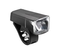 TRELOCK Luce per bicicletta LS 440 LUX 40 LUX - Funzione di ricarica USB - 60 m distanza di visualizzazione - 10 ore di durata - indicatore batteria - approvato StVZO nero