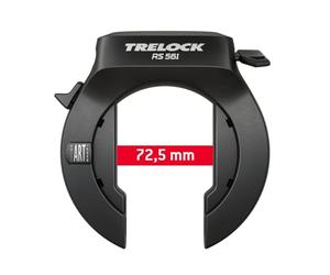TRELOCK RS 561 Naz - Chiave non sfoderabile - Staffa quadrata in acciaio temprato - Livello di sicurezza 15