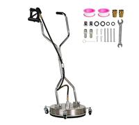 TRELVEX Idropulitrice da 16,5" con Maniglie e Ruote, Attacco rapido