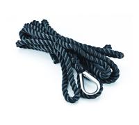 Trem Cima di ormeggio impiombata ad alta tenacita nero d. mm 18 mt 12 dan 4200 T
