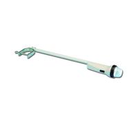 Trem Fanale bianco 360 gradi su asta 66 cm. con morsetto L2014260