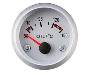 TREM INDICATORE Temperatura Olio con SENSORE (Bianco)