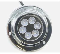 TREM Luce Subacquea 14,2 W. in Acciaio Inox AISI 316