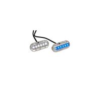 LUCE SUBACQUEA 6 LED LUCE BLU 12 V BARCA GOMMONE YACHT VELA TREM