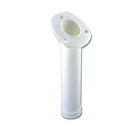 Trem-Portacanne Ad Incasso Eco In Plastica foro mm: 40 Modello: A - Bianco