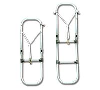 Trem-Scaletta Pieghevole mod. Alfa per Canotti Pneumatici Gommoni N Gradini: 2+1=3 L mm: 930 Peso: 2100 gr.