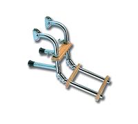 Trem Scaletta pieghevole per specchio di poppa Gradini 1 + 2 = 3 S1100003
