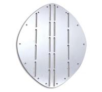 TREM - Scudo Proteggi Prua In Acciaio Inox Modello 1 345x265x1,5mm #trn3503000