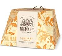 Tremarie Il Panettone Milanese 1Kg Canditi di Arance Siciliane Cedro e Uvetta