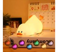 Tremdwoto lampada papera luce notturna bambini,lampada paperella lucina notte bambini, 7 colori ricaricabile luce notturna neonato,come decorazione della stanza, regali per ragazzi e ragazze