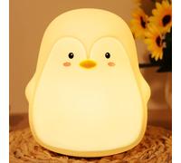 Tremdwoto luce notturna bambini,7 colori lampada led pinguino,portatile Ricarica USB luce notturna pinguino Come decorazione della stanza per bambini, regalo per ragazzi e ragazze