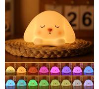 Tremdwoto luce notturna bambini lampada coniglio, 7 colori carica usb luce notturna,1/3 di ora Timer dimmerabile miffy luce notte bambini，Decora della camera dei bambinis Regali per e bambine