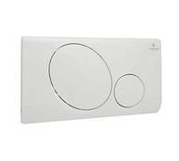 Tremolada Placca Cromo per Cassetta di Scarico da Incasso Sirena Vecchio, Multicolore, Standard