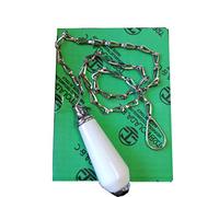 TREMOLADA PULL CERAMICA CON CATENELLA TIRANTE CROMO X CASSETTA SCARICO WC PULLCR