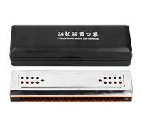 Tremolo Armonica Professional Performance 24 Holes C G Key Strumento musicale a doppio lato Principiante
