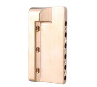 Tremolo Bridge Block Chitarra Elettrica Blocco In Ottone Con 6mm Fori Ottone Tremolo Block Parti di Ricambio Chitarra Elet
