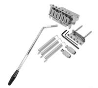 Tremolo ispessito per ponte per chitarra elettrica Style - Set in lega di zinco cromato con molle, barra a artiglio 52,5 mm di distanza