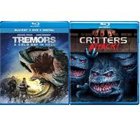 Tremors: A Cold Day in Hell [Blu-ray + DVD + Digital HD] & Critters Attack! [Blu-ray] 2-Pack
