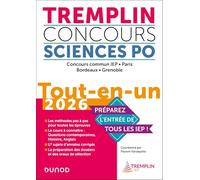 Tremplin Concours Sciences Po Tout-en-un: Concours commun IEP, Paris, Bordeaux, Grenoble