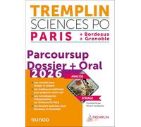 Tremplin Science po Paris + Bordeaux + Grenoble: Parcoursup Dossier + Oral