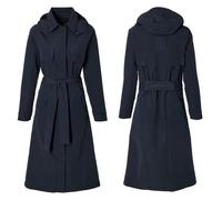 Trench antipioggia Basil Mosse donna, blu notte, taglia XXL