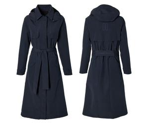 Trench antipioggia Basil Mosse donna, blu notte, taglia XXL