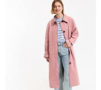 Trench oversize con bottoni, Signature MAURICE Rosa S Tinta unita