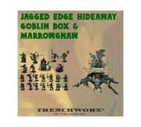 Trenchworx Jagged Bordo Hideaway 2 Goblin Scatola W/Marrowgnaw Il Gigante War S
