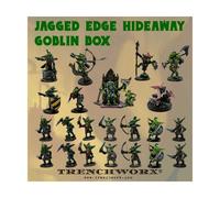 Trenchworx Jagged Edge Hideaway 28Mm Goblin Box Nuovo