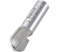 Trend 11/30X1/4TC - Taglierina per scanalatura a V, 45 gradi, colore: Argento