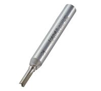 Trend C001AX1/4TC Two flute cutter 3 mm di diametro - argento