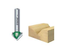 Trend C044 X 1/4 TCT Craftpro Smussatura Scanalatura A V Taglio 45° 6.0 x 12.7mm