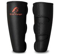 Trend Changer Parastinchi per sollevamento pesi, 5-7 mm di spessore, in neoprene, per parastinchi EasyWear, stacchi da terra, boxjump, crossfit, regolabile, fascia per polpaccio, per uomini e donne