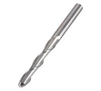 Trend CNC Fresa a Spirale Bullnose a Salire, Codolo 6mm, Diametro di Taglio 6mm & Lunghezza di Taglio 42mm, Metallo Duro Solido, CNC/306X6STC