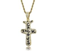 Trend Collana Uomo Donna Gioielli Ciondolo Pendente Necklace Tendenza Hip Hop Cactus Colore Collane Dorate Pendenti Per Uomo Accessori Moda Xl089-1