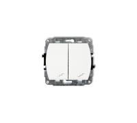 TREND Connettore per scale doppio bianco WP-33